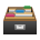 card file box as rendered by Sony