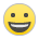grinning face as rendered by Sony