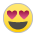Smiling Face with Heart-Eyes, the design in this release