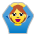 person gesturing OK as rendered by Sony