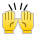 Zwei Erhobene Handflächen as drawn by Sony in 13.1