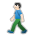 man walking: light skin tone as rendered by Sony