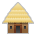 hut as rendered by Sony