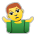 man shrugging as rendered by Sony