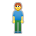 person standing as rendered by Sony