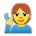 deaf person as rendered by Sony
