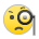 Face with Monocle as drawn by Sony in 13.1