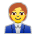 office worker as rendered by Sony