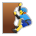 man climbing as rendered by Sony