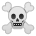 Skull and Crossbones as drawn by Sony in 13.1