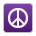 peace symbol as rendered by Sony