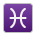 Segno zodiacale dei Pesci as rendered by Sony