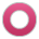 hollow red circle as rendered by Sony