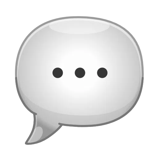 Speech Balloon as drawn by Telegram in Telemoji December 2022
