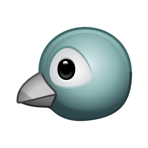 Oiseau as drawn by Telegram in Telemoji January 2023