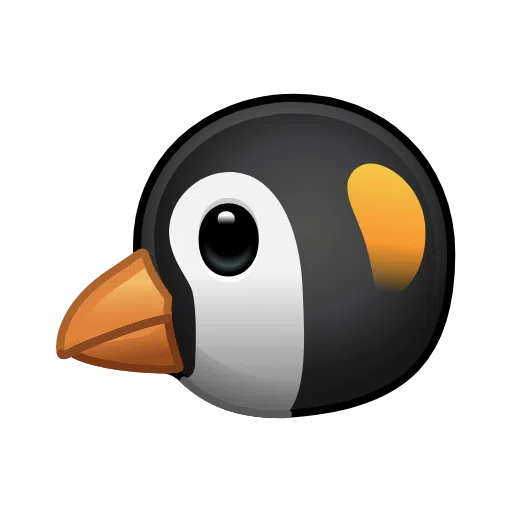 Penguin as drawn by Telegram in Telemoji January 2023