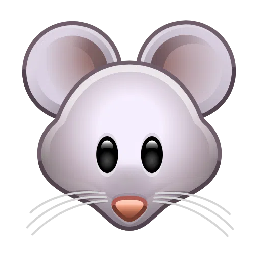 Mouse Face as drawn by Telegram in Telemoji March 2023