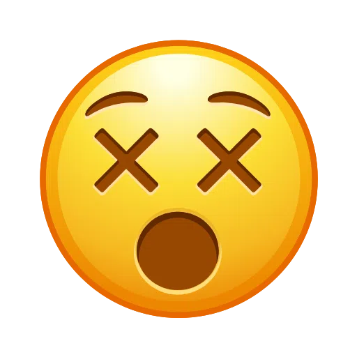 Face with Crossed-Out Eyes, the design in this release