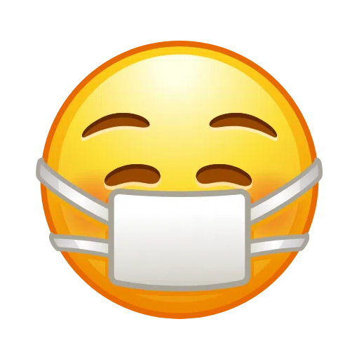 Face with Medical Mask, the design in this release