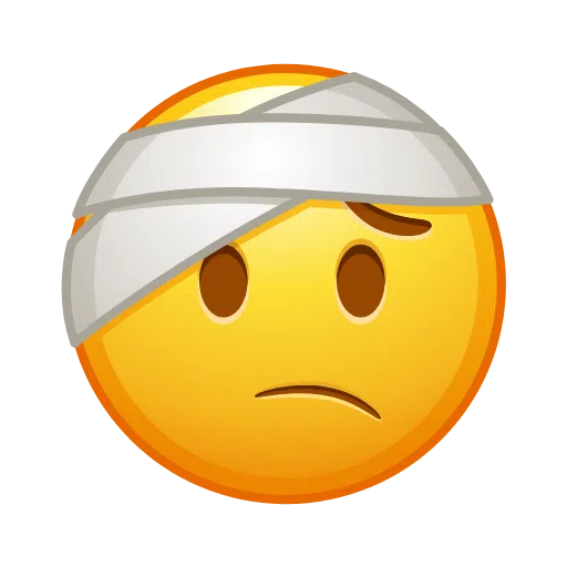 Face with Head-Bandage, the design in this release