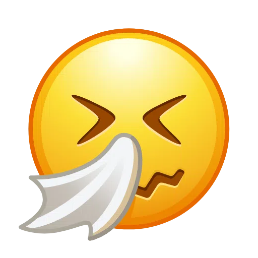 Sneezing Face, the design in this release