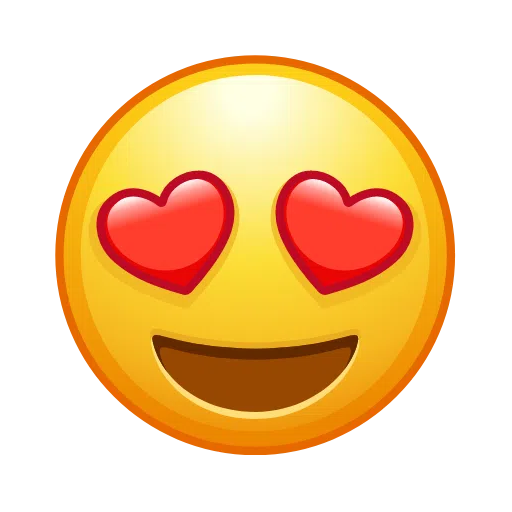 Smiling Face with Hearts, the design in this release