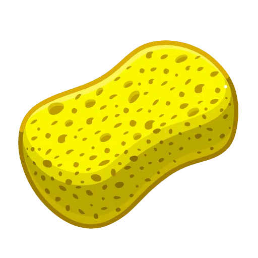 Sponge as drawn by Telegram in Telemoji March 2023