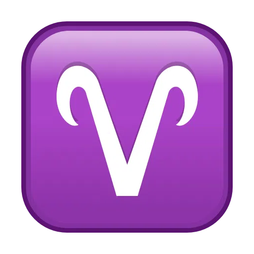 Aries as drawn by Telegram in Telemoji March 2023
