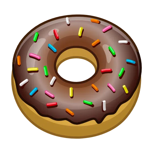 Doughnut as drawn by Telegram in Telemoji November 2022