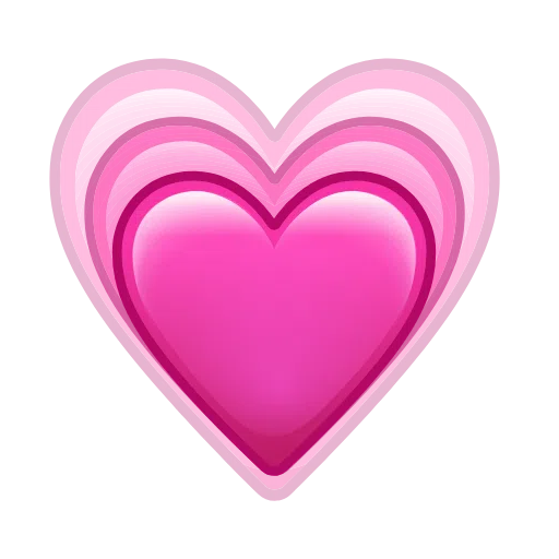 Growing Heart as drawn by Telegram in Telemoji November 2022