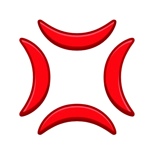 むかっ as drawn by Telegram in Telemoji November 2022