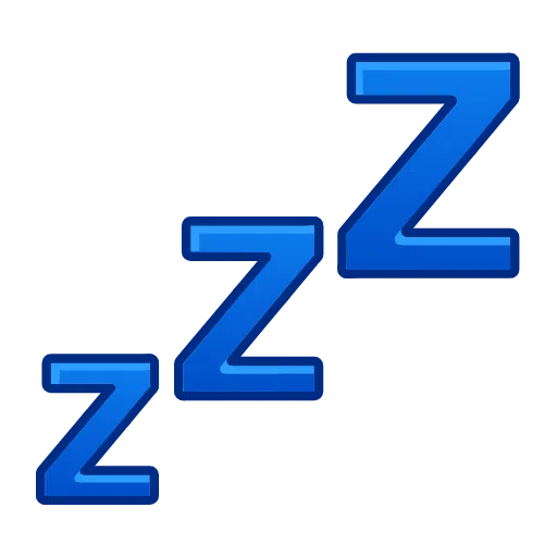 ZZZ as drawn by Telegram in Telemoji November 2022
