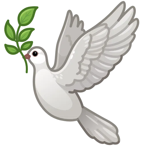 Dove as drawn by Telegram in Telemoji November 2022