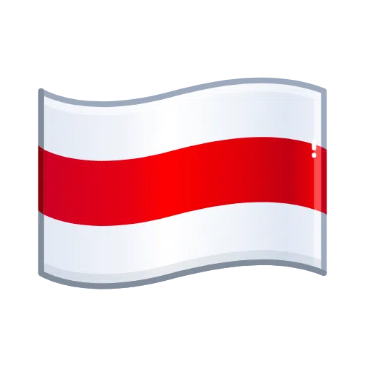 flag: Belarus as rendered by Telegram