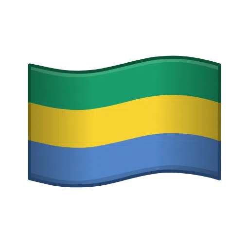 flag: Gabon as rendered by Telegram