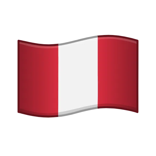 علم: بيرو as drawn by Telegram in Telemoji November 2023