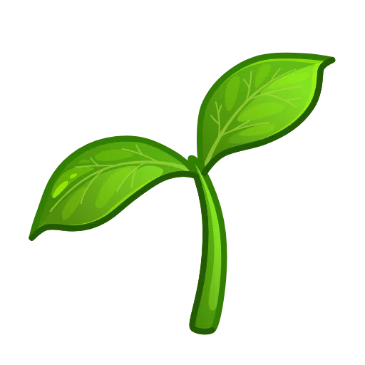 seedling as rendered by Telegram