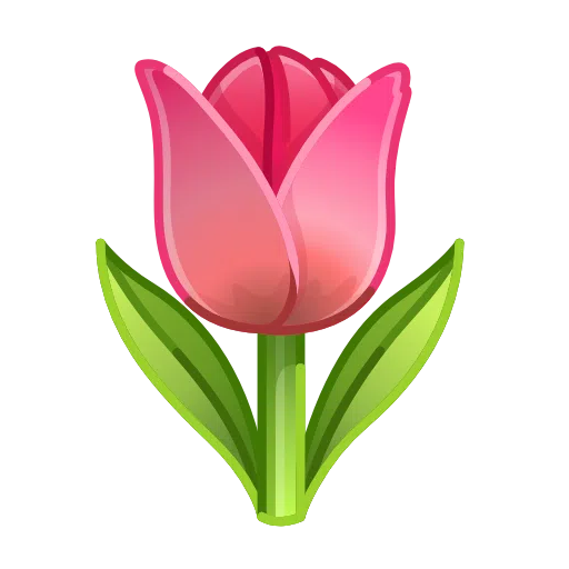 tulipán as rendered by Telegram