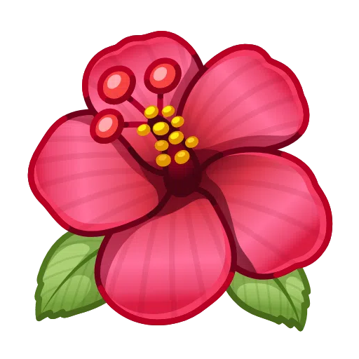 Hibiskus as rendered by Telegram