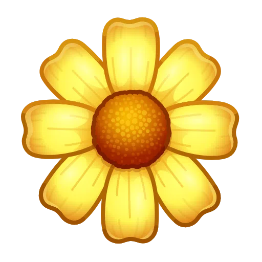 开花 as rendered by Telegram