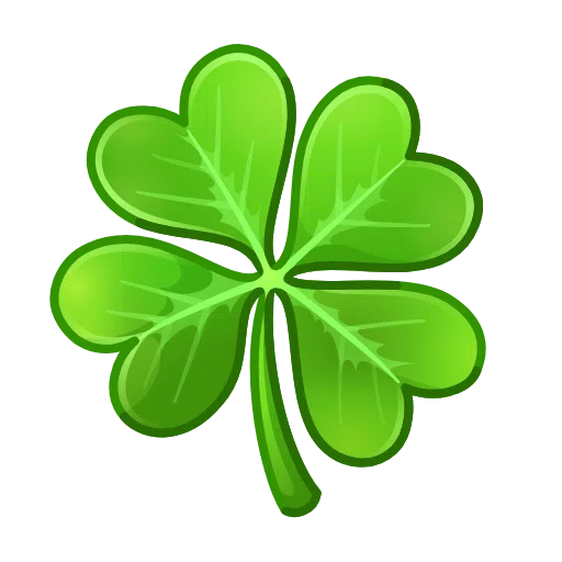four leaf clover as rendered by Telegram
