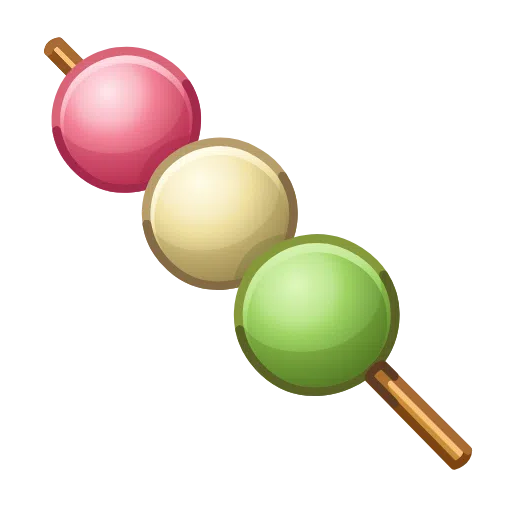 dango as rendered by Telegram
