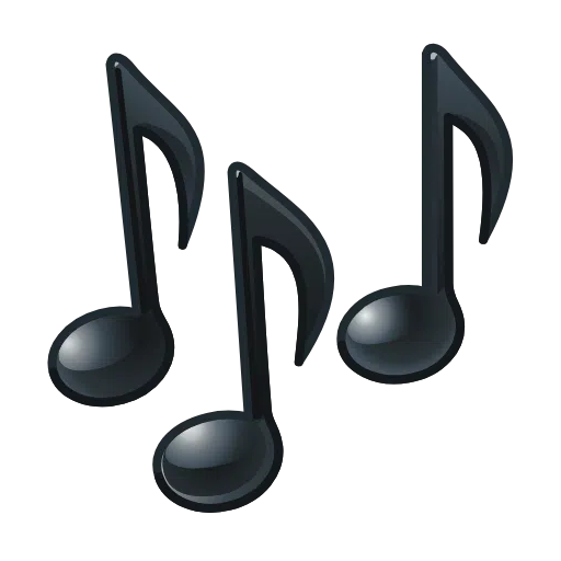 note musicali as rendered by Telegram