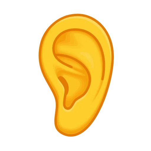 ear as rendered by Telegram
