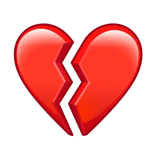 cuore infranto as rendered by Telegram