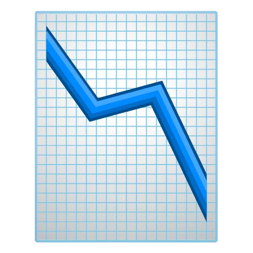grafico con andamento negativo as rendered by Telegram