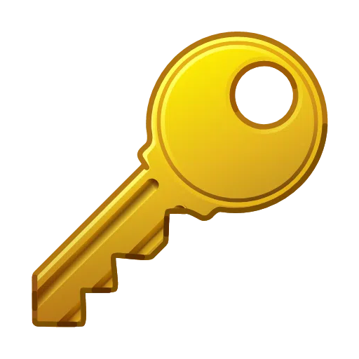 key as rendered by Telegram
