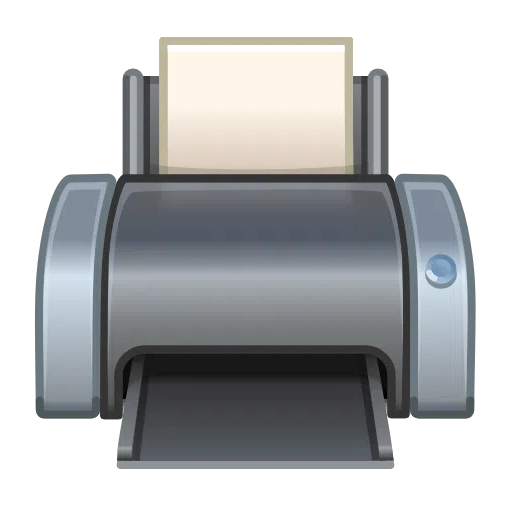 printer as rendered by Telegram