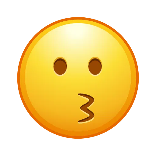 faccina che bacia as rendered by Telegram