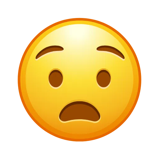 anguished face as rendered by Telegram